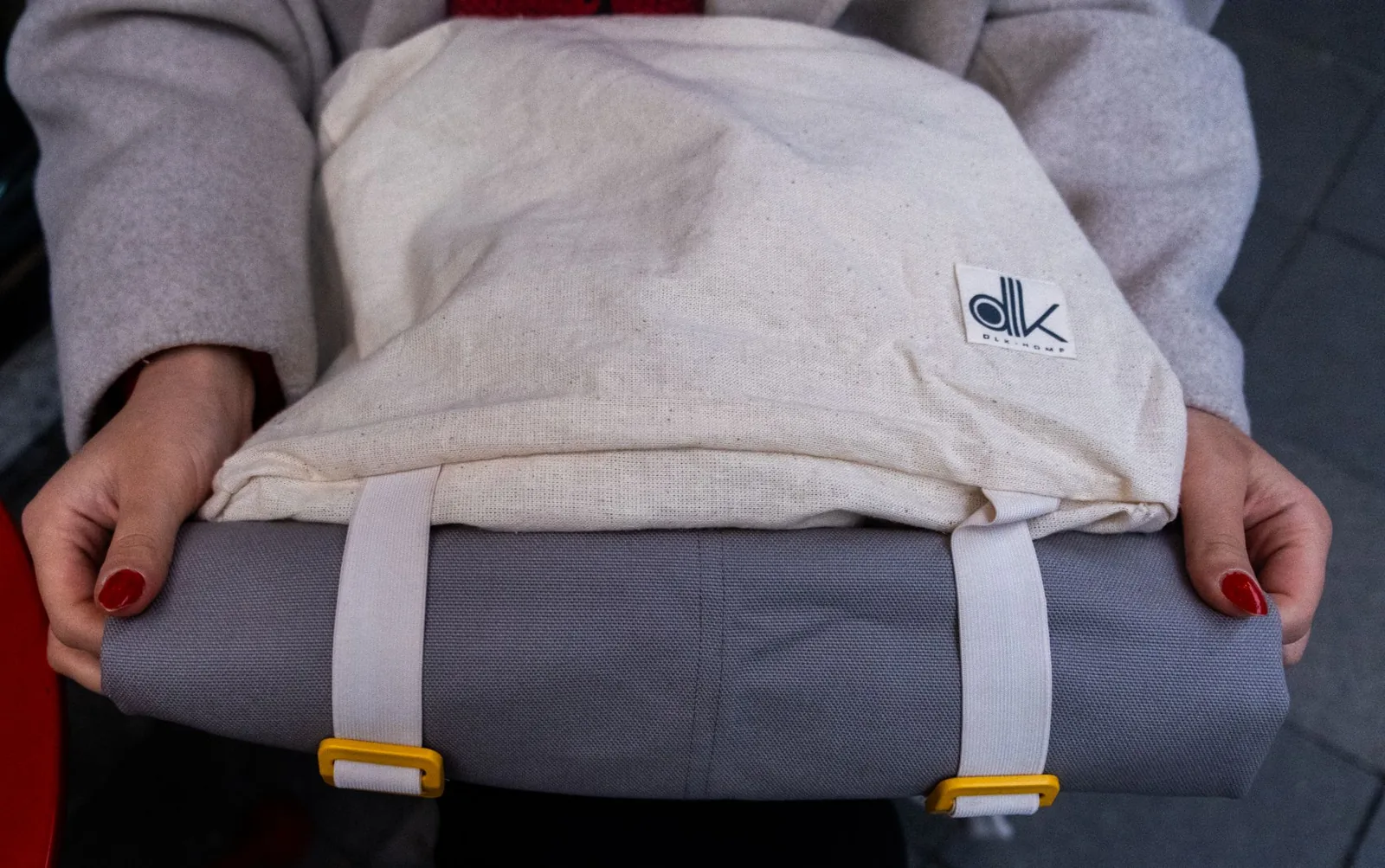 packing cubes organized inside a carry-on suitcase